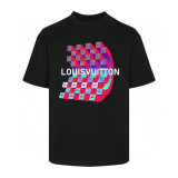 LV Short Round Collar T-shirt XS-L (42)