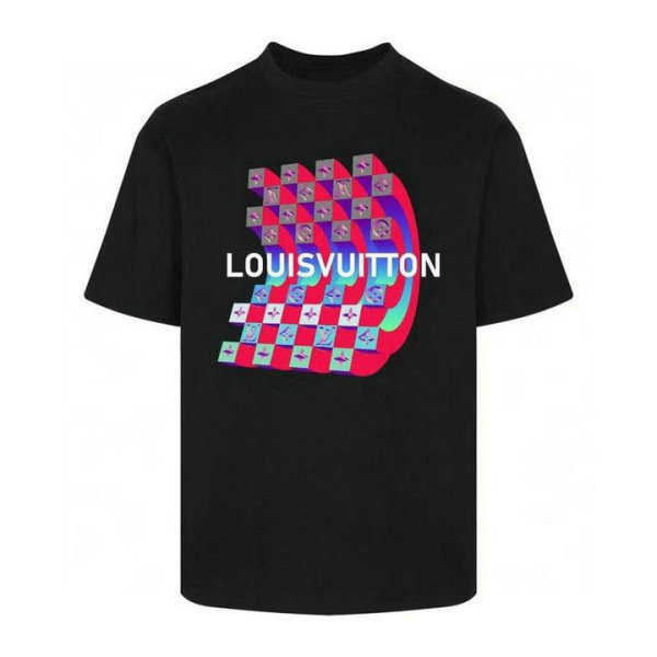 LV Short Round Collar T-shirt XS-L (42)