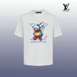 LV Short Round Collar T-shirt XS-XL (35)