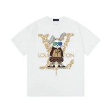LV Short Round Collar T-shirt XS-L (119)