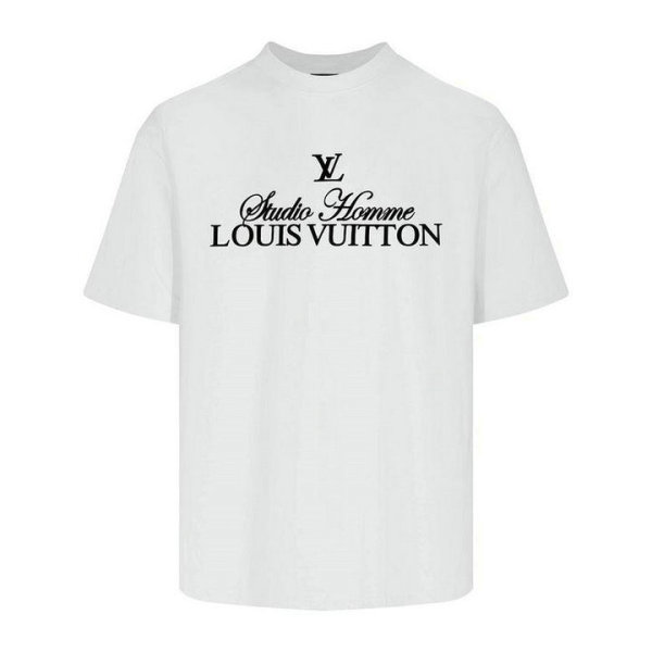 LV Short Round Collar T-shirt XS-L (8)