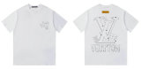 LV Short Round Collar T-shirt XS-L (183)