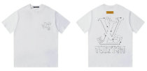 LV Short Round Collar T-shirt XS-L (183) LV Short Round Collar T-shirt XS-L (183)