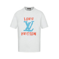 LV Short Round Collar T-shirt XS-L (129)