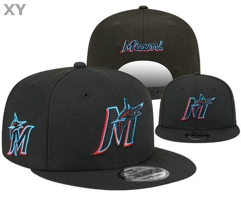MLB Miami Marlins Snapback Hat (38)