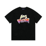 LV Short Round Collar T-shirt XS-L (135)