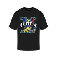 LV Short Round Collar T-shirt XS-L (124)
