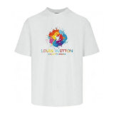 LV Short Round Collar T-shirt XS-L (38)