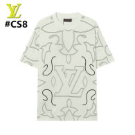 LV Short Round Collar T-shirt S-XXL (2)