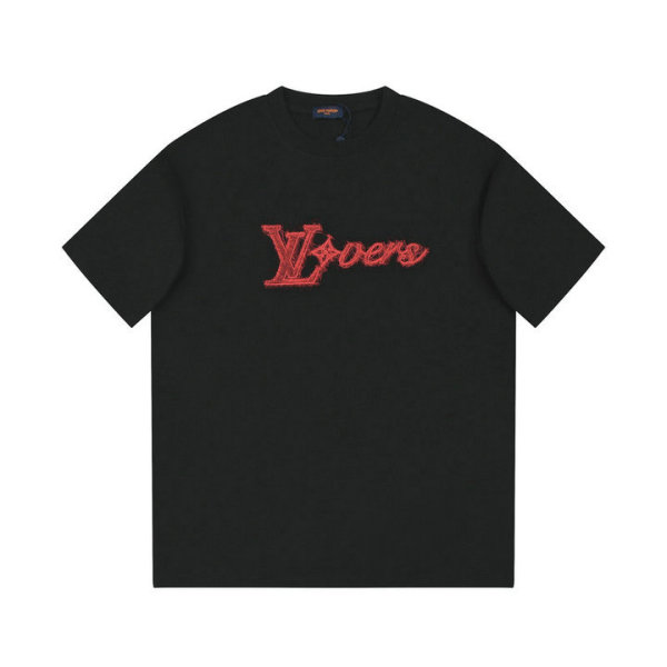 LV Short Round Collar T-shirt XS-L (219)