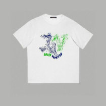 LV Short Round Collar T-shirt XS-L (47)
