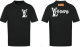 LV Short Round Collar T-shirt XS-L (128)