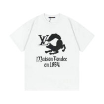 LV Short Round Collar T-shirt XS-L (167)