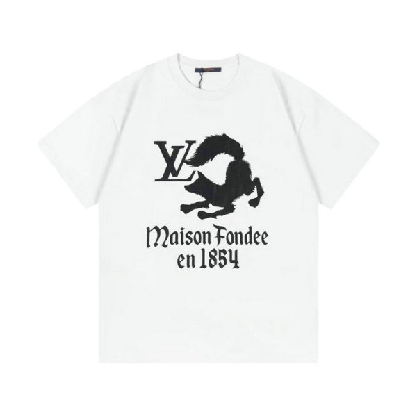 LV Short Round Collar T-shirt XS-L (167)