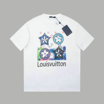 LV Short Round Collar T-shirt XS-L (145) LV Short Round Collar T-shirt XS-L (145)