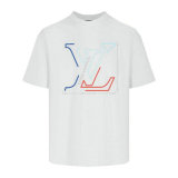 LV Short Round Collar T-shirt XS-L (108)