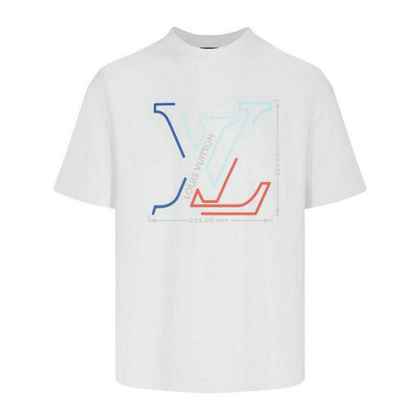 LV Short Round Collar T-shirt XS-L (108)