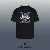 LV Short Round Collar T-shirt XS-L (195)