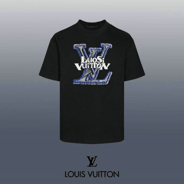 LV Short Round Collar T-shirt XS-L (195)