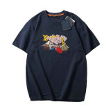 LV Short Round Collar T-shirt XS-L (252)