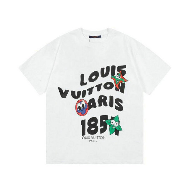 LV Short Round Collar T-shirt XS-L (132)