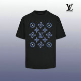 LV Short Round Collar T-shirt XS-XL (2)