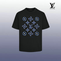 LV Short Round Collar T-shirt XS-XL (2)