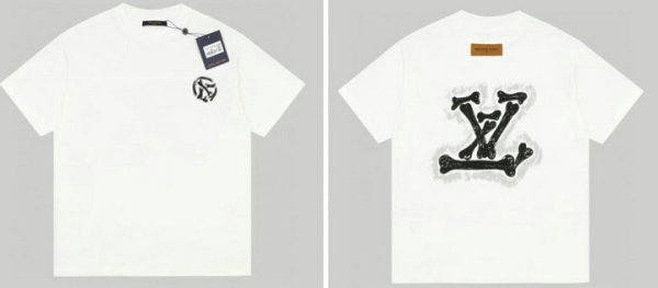 LV Short Round Collar T-shirt XS-L (171)