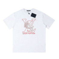LV Short Round Collar T-shirt XS-L (185)