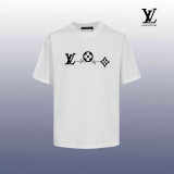 LV Short Round Collar T-shirt XS-XL (23)