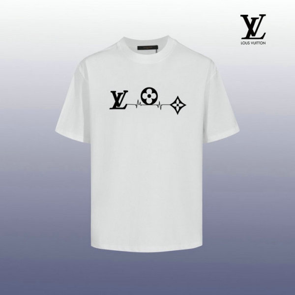 LV Short Round Collar T-shirt XS-XL (23)