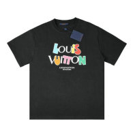 LV Short Round Collar T-shirt XS-L (100)