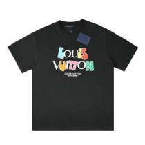 LV Short Round Collar T-shirt XS-L (100) LV Short Round Collar T-shirt XS-L (100)