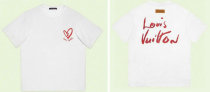 LV Short Round Collar T-shirt XS-L (169)