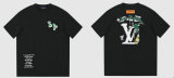 LV Short Round Collar T-shirt XS-L (60)