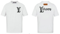 LV Short Round Collar T-shirt XS-L (127)