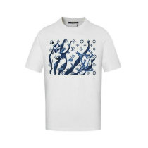 LV Short Round Collar T-shirt XS-L (125) LV Short Round Collar T-shirt XS-L (125)