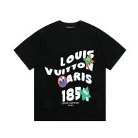 LV Short Round Collar T-shirt XS-L (131)