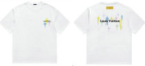 LV Short Round Collar T-shirt XS-L (152) LV Short Round Collar T-shirt XS-L (152)