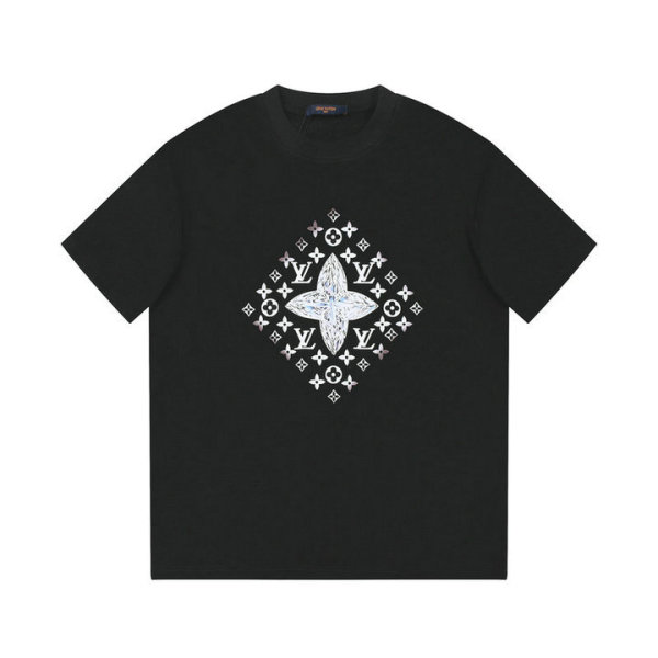 LV Short Round Collar T-shirt XS-L (199)