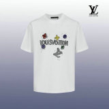 LV Short Round Collar T-shirt XS-XL (22)