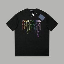 LV Short Round Collar T-shirt XS-L (97) LV Short Round Collar T-shirt XS-L (97)