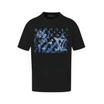LV Short Round Collar T-shirt XS-L (126) LV Short Round Collar T-shirt XS-L (126)