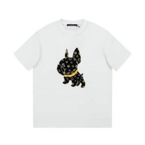 LV Short Round Collar T-shirt XS-L (153) LV Short Round Collar T-shirt XS-L (153)