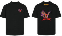 LV Short Round Collar T-shirt XS-L (61) LV Short Round Collar T-shirt XS-L (61)