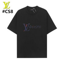 LV Short Round Collar T-shirt S-XXL (10) LV Short Round Collar T-shirt S-XXL (10)