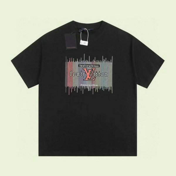 LV Short Round Collar T-shirt XS-L (80)