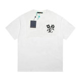 LV Short Round Collar T-shirt XS-L (204)
