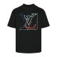LV Short Round Collar T-shirt XS-L (107)