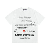 LV Short Round Collar T-shirt XS-L (134)